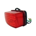thumbnail image 3 of CRU Brand fits Yamaha Tail Light Lens Harness Bulb Bear Tracker Raptor YFM 250, 3 of 5