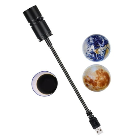 

Earth Moon Night Light Atmosphere Lamp for Lovers USB 3Pcs Film