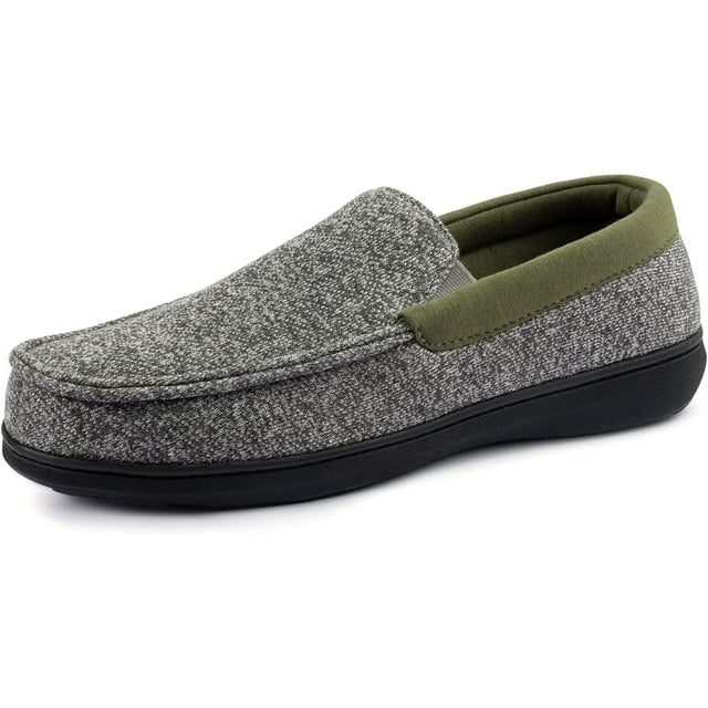 RockDove Men's Moc Slipper with SILVADUR AntiOdor Fabric