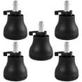 thumbnail image 2 of HOMEMAXS 10 pcs  Chair Wheel Casters Rolling Furniture Wheel Stopper Bed Wheel Stopper for Home, 2 of 8