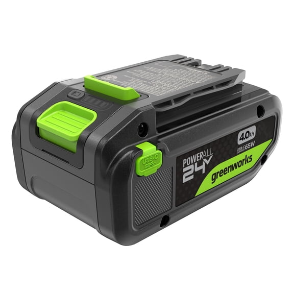 Greenworks 24V 4.0Ah 21700 Battery with Bi-Directional USB-C Port
