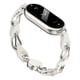 thumbnail image 4 of Correa Para Xiaomi Mi Band 8/9, Acero Inoxidable y Cuero, Resistente Al Agua, Unisex, 4 of 5