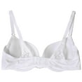 thumbnail image 2 of Maidenform Womens Love the Lift Push Up Demi Bra, 32A, White/Rose Gold, 2 of 2