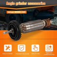 thumbnail image 4 of AC220V-240V Armature Rotor Anchor for BOSCH Angle Grinder, 4 of 5