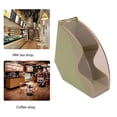 thumbnail image 4 of Coffee Filter Paper Storage Box, Windproof Multifunctional Dustproof Damp Proof Coffee Filter Holder Stand Standing Design  For Hotel Green,Yellow,White,Black, 4 of 8