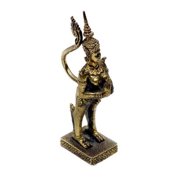 Vietguild's Kinnari Bronze Figurine Statue Amulet
