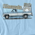 thumbnail image 2 of Chevrolet T-Shirt Old Silverado Sketch Unisex Graphic Tee For Men & Women, 2 of 7