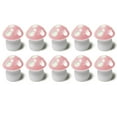 thumbnail image 3 of jesticaly 10 Pcs Champignon Crapaud Tabouret Fée Jardin Champignon Crapaud Fée Terrarium Figurine Rose Rouge 2Ensemble, 3 of 6