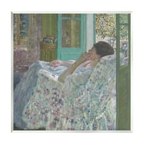 Stupell Industries Afternoon Yellow Room Frederick Carl Frieseke Classic Painting Painting Unframed Art Print Wall Art, Design by one1000paintings