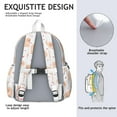 thumbnail image 5 of Pomeranian Dogs with Hearts Backpack for School,Cute School Bag,Schoolbag with Adjustable Shoulder Straps & Padded Back,13.4"x11"x4.7", 5 of 6