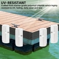 thumbnail image 3 of Topes para Muelle EXCELFU Paquete de 6 39x15x10 cm Resistentes a UV, 3 of 7