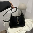 thumbnail image 3 of Guardoinrt Convenient And Organized Underarm Shoulder Side Bags For Busy Women Trendy PU Practical Durable black 1Set, 3 of 6