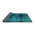 thumbnail image 2 of Ahgly Company Indoor Rectangle Persian Turquoise Blue Bohemian Area Rugs, 4' x 6', 2 of 4