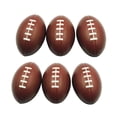 thumbnail image 2 of Paquete De 6 Unids PU Hinchable Rugby Venting Ball Stress Reliever Juguete Mascota Herramienta De Entrenamiento Para Niños, 2 of 6