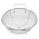 thumbnail image 1 of Colador de malla de acero inoxidable con asa para lavar arroz Colador de malla fina para cocina Colador manual de metal para cocinar, 1 of 7