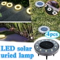 thumbnail image 1 of Sinhoon Solar Ground Lights 12LED Waterproof Solar Powered Garden Light Outdoor Landscap,4PCS, 1 of 8