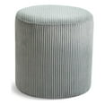 thumbnail image 1 of Meridian Furniture Roy Grey Ottoman/Stool, 1 of 7
