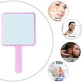 thumbnail image 5 of Hand Mirror Salon Barber Hairdressing Handheld Mirror with Handle(Square ), 5 of 5