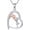 Horse-2, variant on Western Necklaces for Women, 925 Sterling Silver Turquoise Horseshoe Necklace, Western Country Horseshoe Jewelry Cowgirl Gifts for Women Equestrian Birthday Christmas