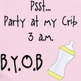 thumbnail image 2 of CafePress - Party At My Crib BYOB Infant Bodysuit - Baby Light Bodysuit, Size Newborn - 24 Months, 2 of 4