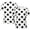 White, variant on Bibifish Mens T-Shirt Graphic Polka Dot Print Crew Neck Short Sleeve Tshirts Minimalist Casual Daily Wear Tee