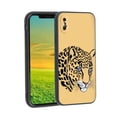 thumbnail image 1 of Compatible with iPhone XS Phone Case, leopard-animal69-42 Case Silicone Protective for Teen Girl Boy Case for iPhone XS, 1 of 1