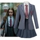 thumbnail image 4 of Disfraz de Matilda el musical para niñas, disfraz gris, uniforme escolar, falda, corbata, traje de fiesta de Halloween, traje para mujer, 4 of 4