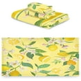 thumbnail image 2 of GZHJMY Towel Set of 3,Summer Lemon 1 Bath Towel, 1 Towel, 1 Small Square Towel, Strong Soft and Compact Absorbent Yoga Gym Hotel Excellent Choice., 2 of 7