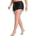 thumbnail image 3 of Women Plus Size Swim Shorts Drawstring Boyleg Swimsuits Bottoms Board Shorts, 3 of 8