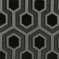 thumbnail image 5 of Living Room Chairs Grey and Black Hexagon Print Barrel Back Accent Chair,Accent Chairs, 5 of 5