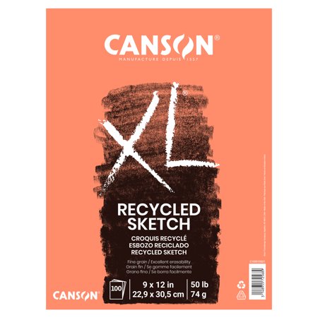 UPC: 3148955725689 | Canson XL Recycled Sketch Pad  9  x 12   100 Sheets