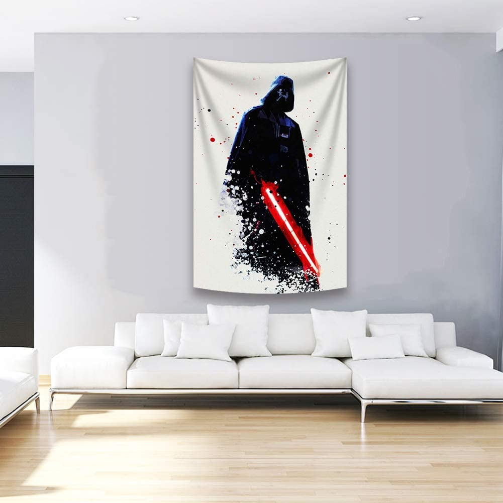 CPDD Star Wars Tapestry Darth Vader Wall Hanging Decoration for Bedroom Dorm Cool for Party Art Wall Tapestry 59 x 39