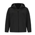 thumbnail image 6 of GuangCheng Mens Fuzzy Jackets Fleece Long Sleeve Full Zip Open Front Soft Thick Winter Coats, 6 of 6