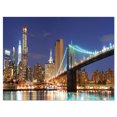 thumbnail image 2 of Manhattan Skyline Panorama - Cityscape Photo Canvas Print, 2 of 3