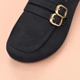 thumbnail image 7 of Driving Loafers for Women Business Casual Shoes Comfortable & Lightweight Penny Loafers Slip On Work Flats Black 7.5(39), 7 of 7