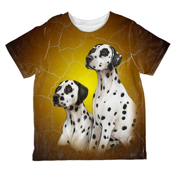 Dalmatians Live Forever All Over Toddler T Shirt Multi 4T
