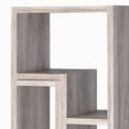 thumbnail image 2 of Benjara Modern Style Wooden Bookcase, Gray, 2 of 5