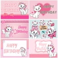 thumbnail image 2 of Fondo de vinilo para fiesta de cumpleaños con temática de Disney Marie Cat Los Aristogatos, accesorios de fotografía para baby shower, suministros de decoración, póster fotográfico, 2 of 5