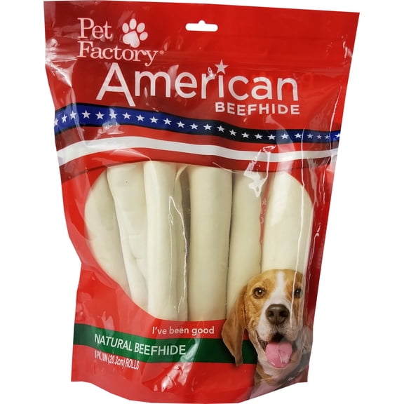 Pet Factory American Value Chews Medium Rolls Dog Chews (8 Count)