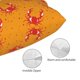 thumbnail image 3 of Fotbe Red Crab Funda de Almohada Decorativa Estilo Occidental, Lujo en Algodón, Fundas para Almohadas King, Cojín Estampado para Decoración del Hogar-14"x20", 3 of 6