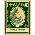 thumbnail image 2 of Phillumenart 19x24 Gold Ornate Wood Framed with Double Matting Museum Art Print Titled - The Goda Head M, 2 of 4