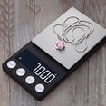 thumbnail image 4 of Paquete de 2 básculas portátiles de de joyería 500 / 1000g- / 0.1g Pantalla LCD jinwen Báscula de joyería digital Gramo, 4 of 8