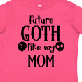 thumbnail image 4 of Inktastic Future Goth Like my Mom with Skulls Boys or Girls Toddler T-Shirt, 4 of 5
