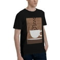 thumbnail image 2 of Bingfone Coffee Cafe Cup Men'S Loose Fit Short-Sleeve Pocket T-Shirt, 2 of 7