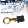 thumbnail image 4 of Conception de Torsion Poignée de Vidange Bouchon en Caoutchouc Marin en Laiton Bateau YACHT LIVELL, 4 of 8