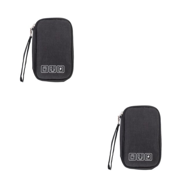 Billuyoard bolsa de almacenamiento ecológica reduce los residuos y mantente organizado organizador bolsa organizador bolsas de almacenamiento negro 2Conjunto