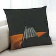 thumbnail image 1 of Ahgly Company Music Guitar Indoor Throw Pillow, 18 inch by 18 inch, 1 of 6