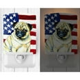 thumbnail image 2 of Caroline's Treasures LH9002CNL Flag with Pug Ceramic Night Light, 6x4x3", multicolor, 2 of 2