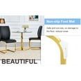thumbnail image 5 of High - Quality PU and Arched Metal Design - Dining Chair for Stylish Home Decor, 5 of 6