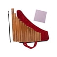 thumbnail image 3 of Runquan Pan Flute 15 G Key Easy to Learn for Music Lover Kids Adults Beginners Left Hand, 3 of 8